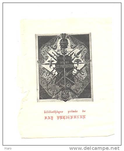 EX - LIBRIS De Ray Petitfrère (sf39) - Ex-libris