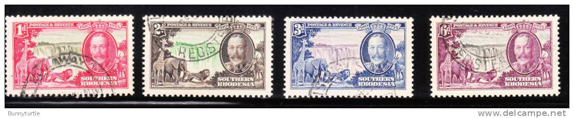 Southern Rhodesia 1935 25th Anniversary Of Reign Of Kng George V Used - Rhodésie Du Sud (...-1964)