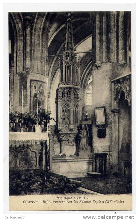 K21 - Basilique D' AVIOTH - Ciborium - Bijou Renfermant Les Saintes-Espèces - Avioth