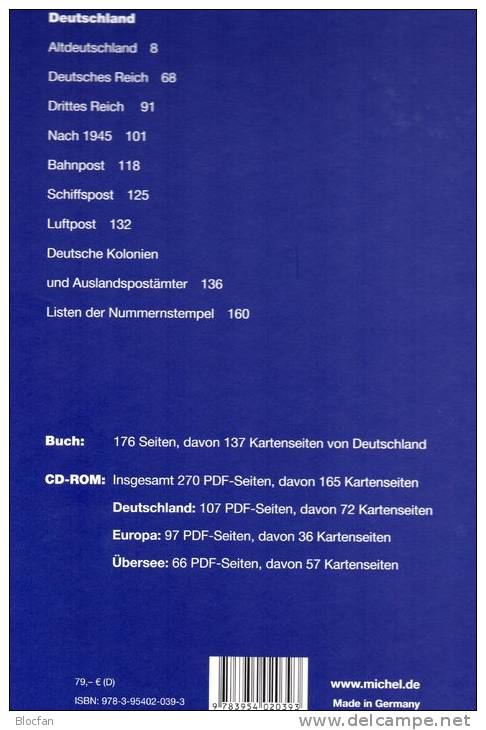 Atlas of World-Philatelie 2013 new 79€ MlCHEL with CD-Rom Postgeschichte A-Z No. catalogues of Germany 978-3-95402-039-3