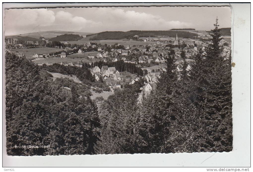 5790 BRILON, Ortsansicht 1958 - Brilon