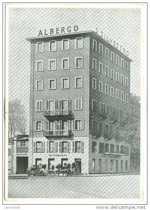 Italy, Albergo Ristorante, S. Silvestro, Torino, 1930s-40s Unused Postcard [13442] - Wirtschaften, Hotels & Restaurants