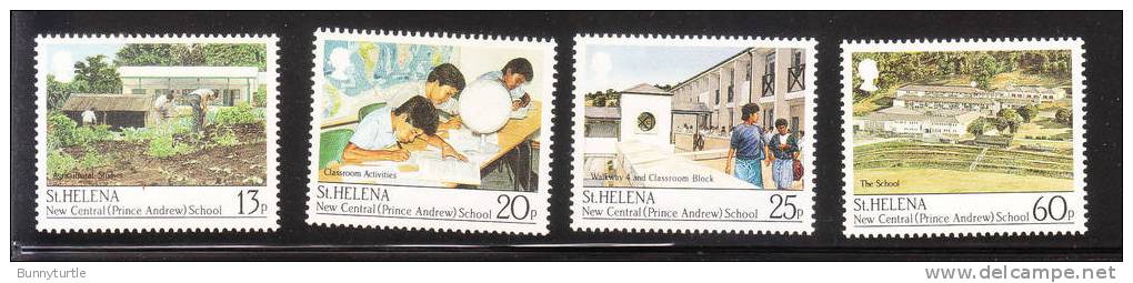 St Helena 1989 New Central School Agriculture Campus MNH - Isla Sta Helena