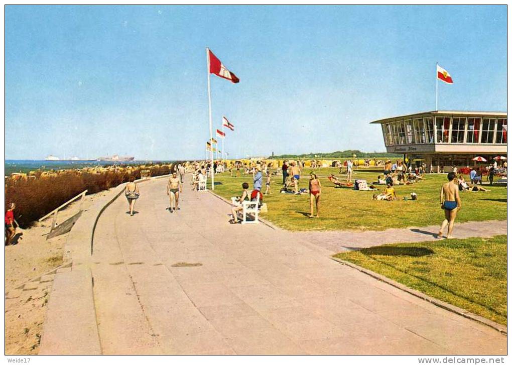 00993 CUXHAVEN - Blick Auf Das Strandhaus In Döse - Cuxhaven