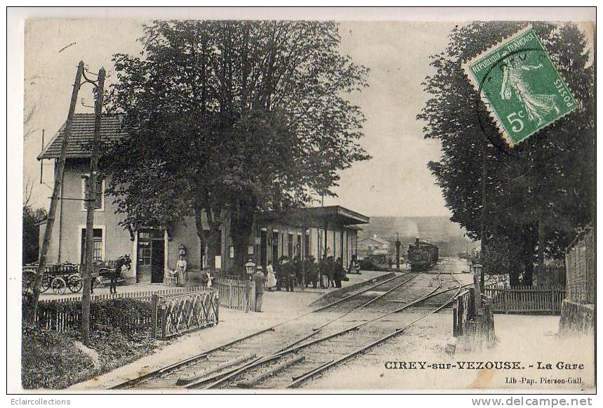 Cirey Sur Vezouze  54    La Gare - Cirey Sur Vezouze