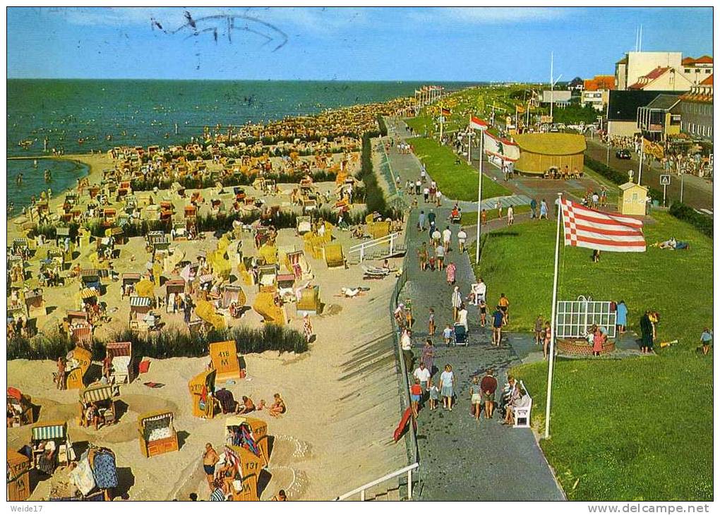 00997 CUXHAVEN - Blick Auf Den Strand Von Duhnen - Cuxhaven