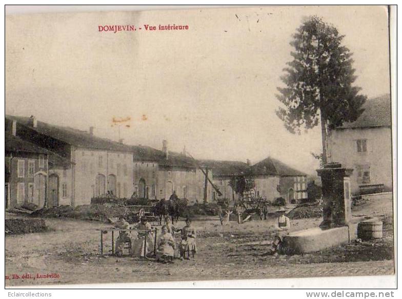 Domjevin  54    Une Rue - Dieulouard