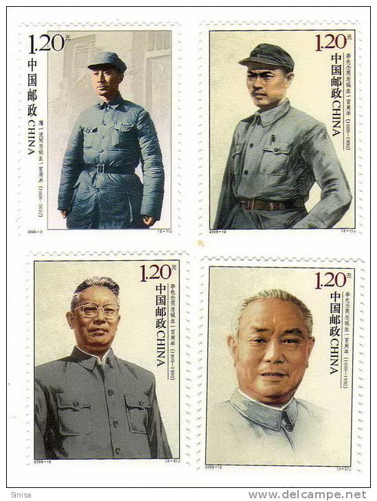 China / Party Leaders - Used Stamps