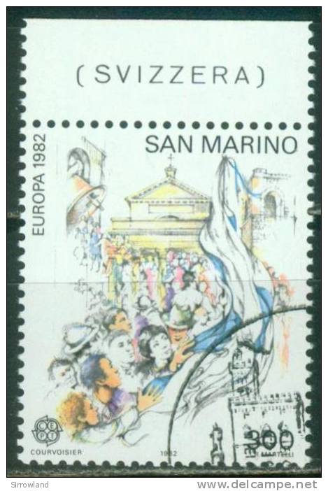 San Marino  1982  Europa - Historische Ereignisse  (1 Gest. (used))  Mi: 1249 (1,00 EUR) - Gebraucht