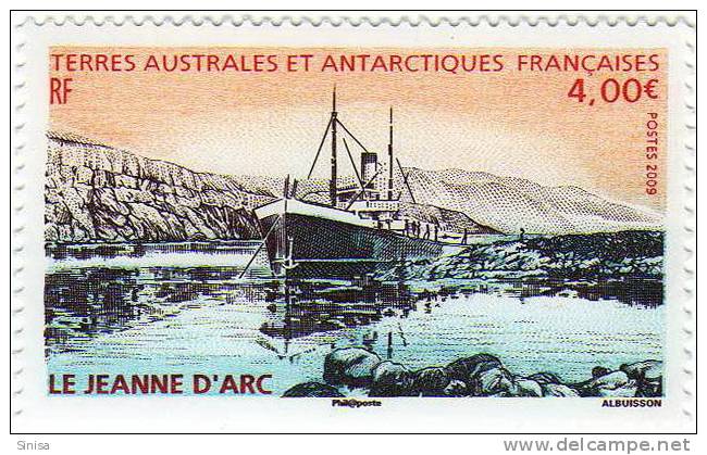 TAAF / French Antarctic / Ship - Unused Stamps