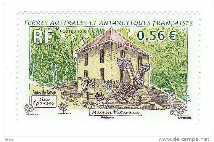 TAAF / French Antarctic / Architecture / House - Unused Stamps