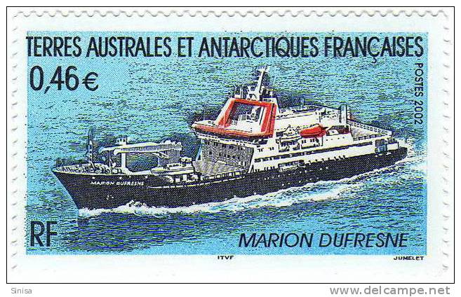 TAAF / French Antarctic / Ship / Boat - Ongebruikt