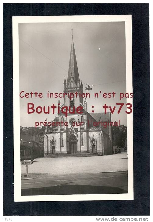 &#9658; J283 - ECOMMOY -  L'église - (72 - Sarthe) - Ecommoy