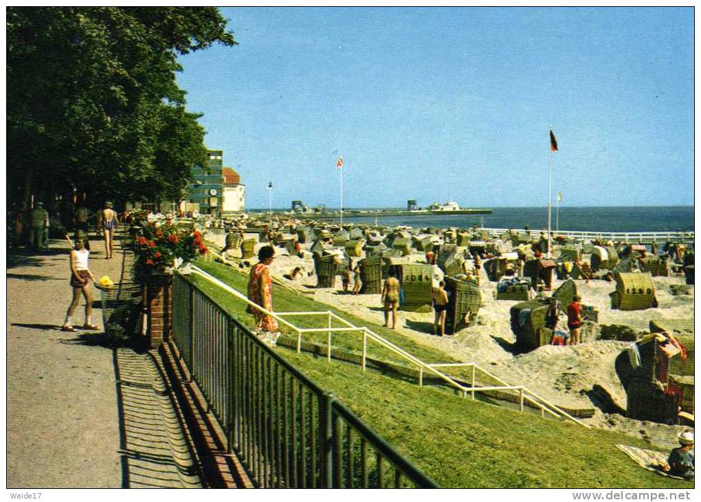 01051 WYK Auf FÖHR - Blick Auf Den Südstrand In Wyk - Föhr