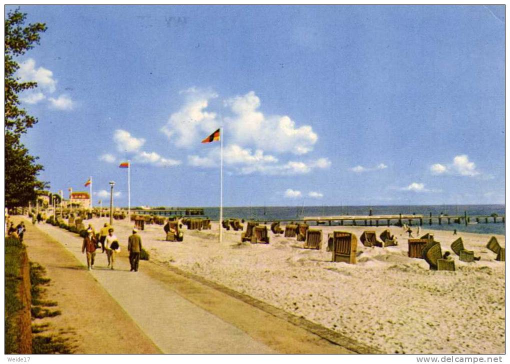 01052 WYK Auf FÖHR - Blick Auf Den Südstrand In Wyk - Föhr