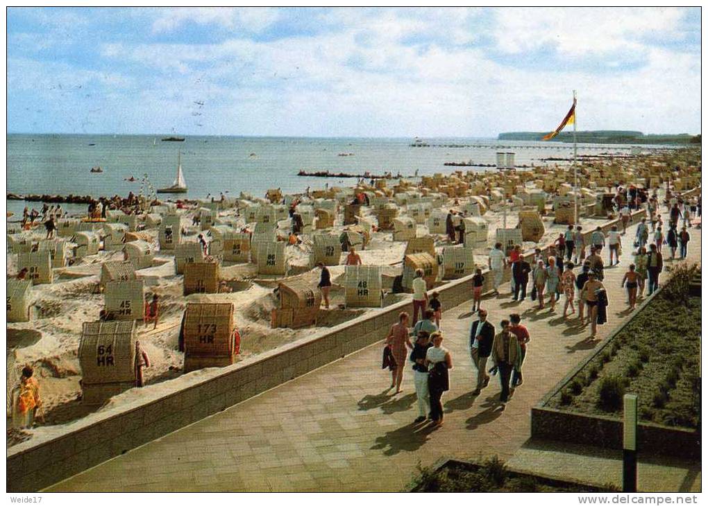 01100 GRÖMITZ -  Blick Auf Die Strandpromenade - Groemitz