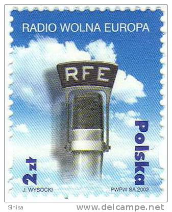 Poland / Radio Free Europe - Ongebruikt