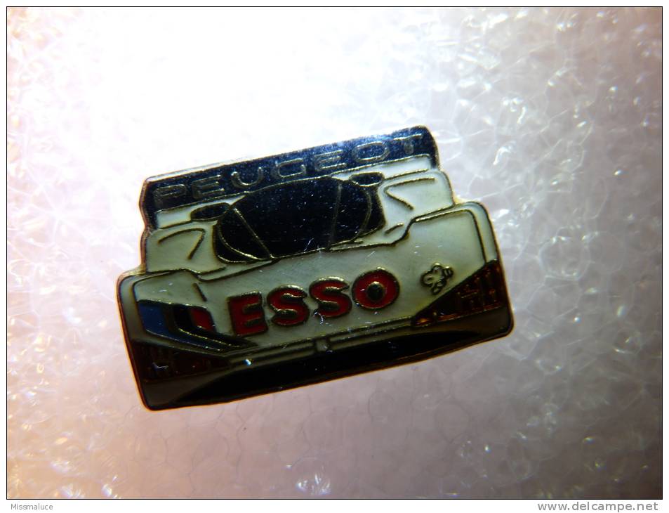 PINS PIN´S SPORT AUTOMOBILE PEUGEOT ESSO - Autorennen - F1