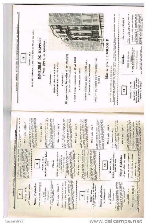 Bulletin D´annonces Des Domaines-n474-Remorqueurs à Bordeaux N°13(1921) Et N°17(1950) Drague, Refouleur N°4(1913) Suite - Autres & Non Classés