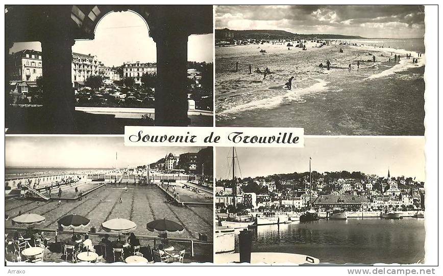 FRA141 - Trouville - Souvenir De - Piscina - Trouville