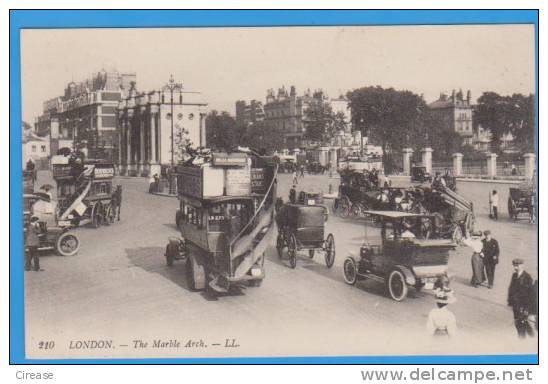 THE MARBLE ARCH OLD CARS LONDON  POSTCARD UNUSED - St. Paul's Cathedral