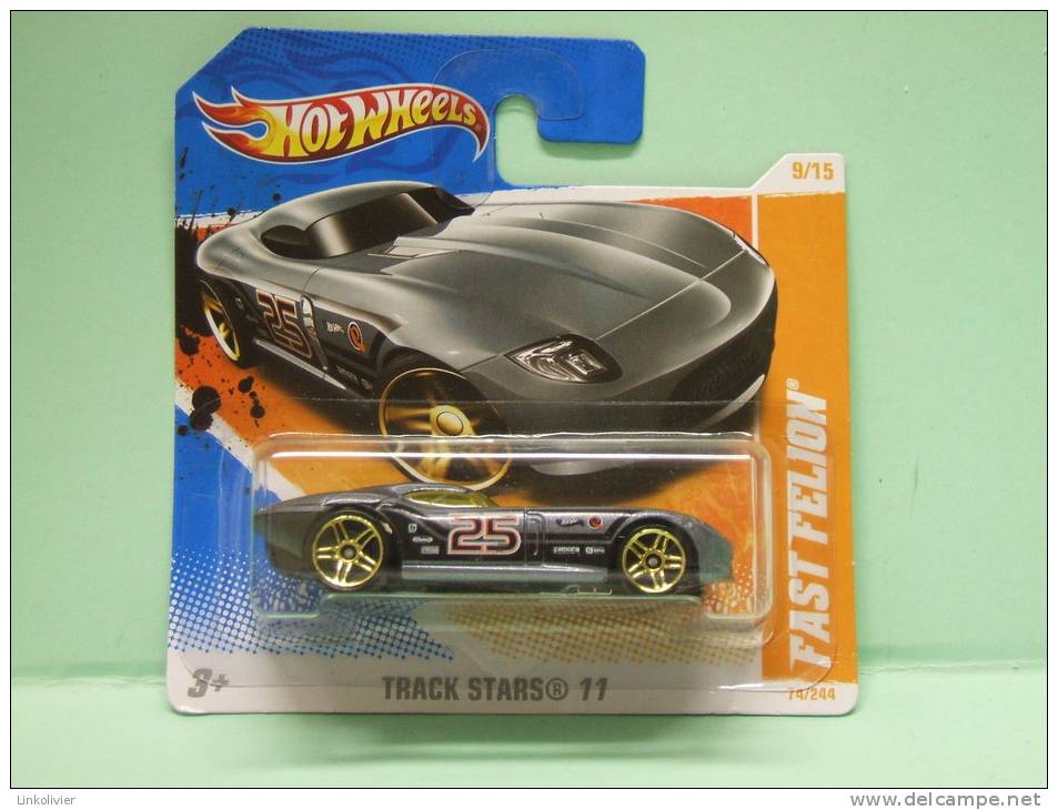 FAST FELION - Track Stars 2011 - HOTWHEELS Hot Wheels Mattel 1/64 EU Blister - HotWheels