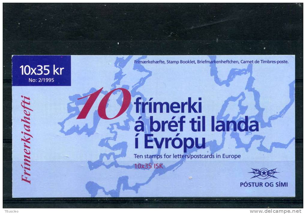 ISLANDE 777/778** + C777 + C778 Europa 1995  Paix Et Liberté - Neufs