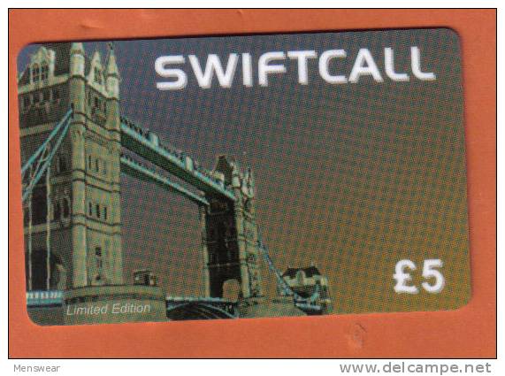 UNITED KINGDOM - SWIFTCALL PHONECARD ( 5 POUNDS ) LIMITED EDITION - Other & Unclassified