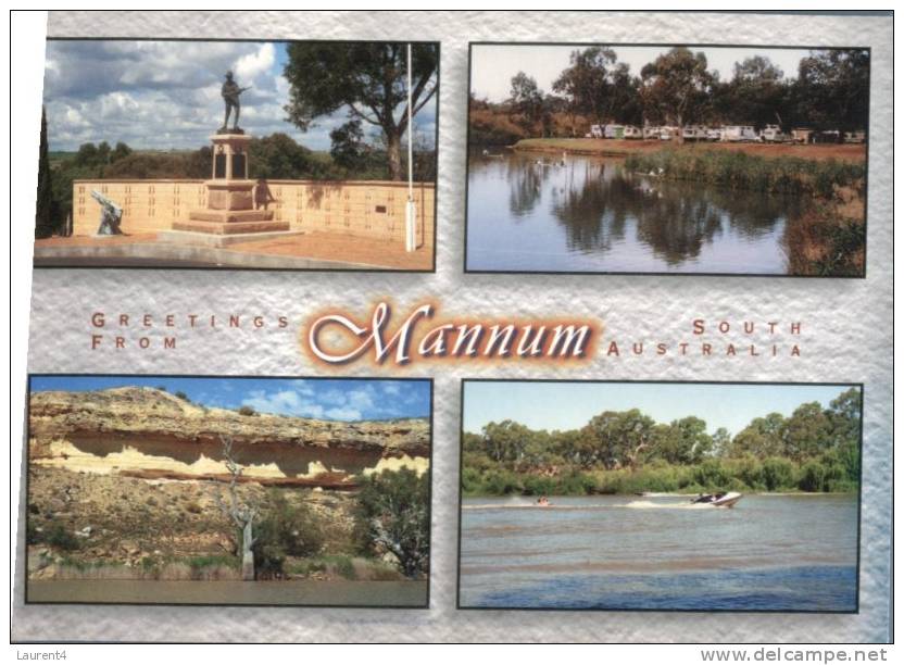 (113) Australia - SA - Mannum War Memorial - Autres & Non Classés