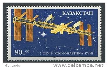 102 KAZAKHSTAN 1993 - Espace Station Spatiale - Neuf Sans Charniere (Yvert 16) - Kazakhstan