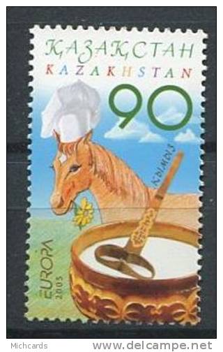 102 KAZAKHSTAN 2005 - Europa Gastronomie (Cheval) - Neuf Sans Charniere (Yvert 427) - Kazakhstan