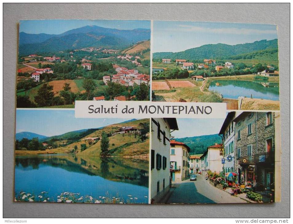 Po1014)  Saluti Da Montepiano - Prato