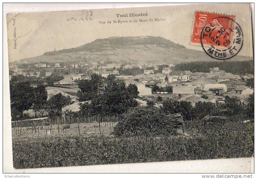 Toul  54   Vue  De St Epvre - Toul