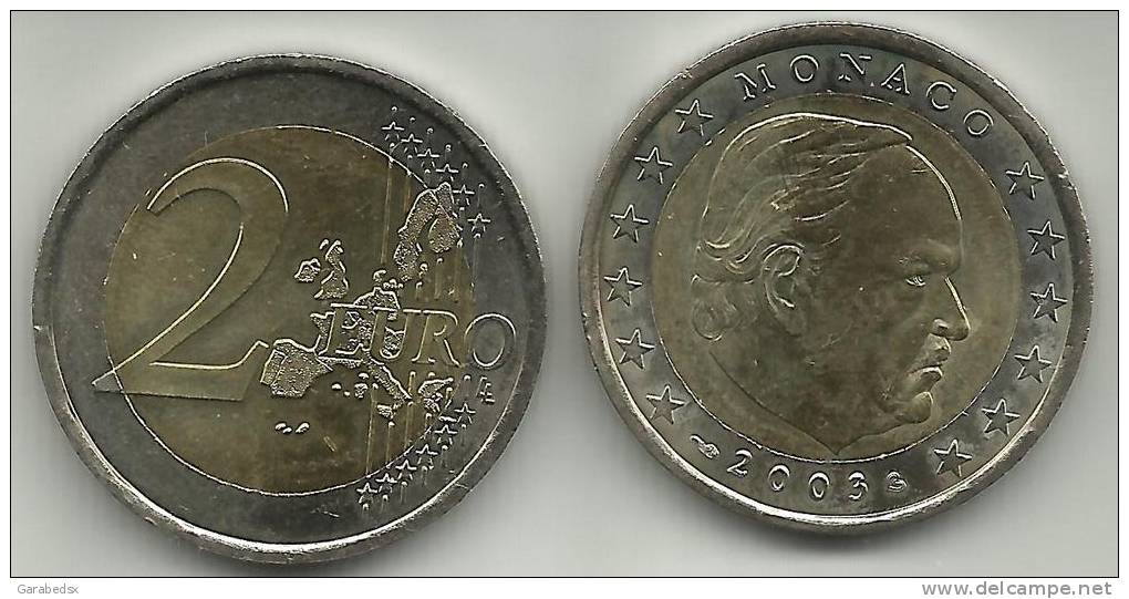 2 EUROS MONACO 2003 état Neuf. - Monaco