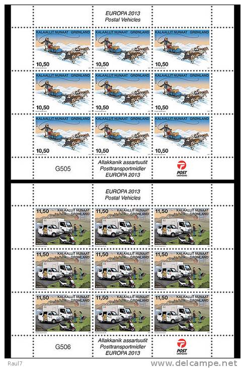 EUROPA 2013 - Groenlande - Feuillets Neufs // Mnh - 2013