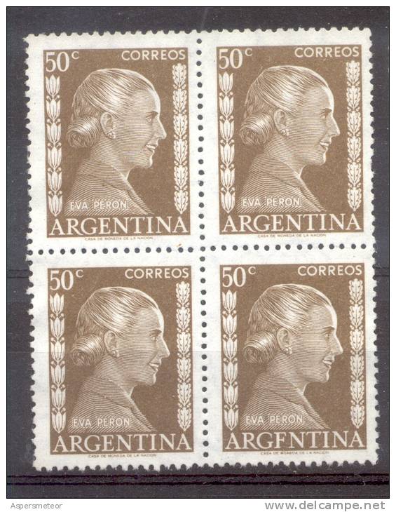 ARGFNTINA POR ARGENTINA CATAOLOGO JALIL 1010 B ERROR - NUEVO SIN GOMA RARISIME EVA PERON EVITA - Ungebraucht