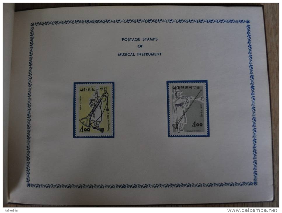 South Korea 1963 - 1964, Postage Stams from Ministry of Communications (XVe Congress in Vienna), Cat.value: 1330 Euro