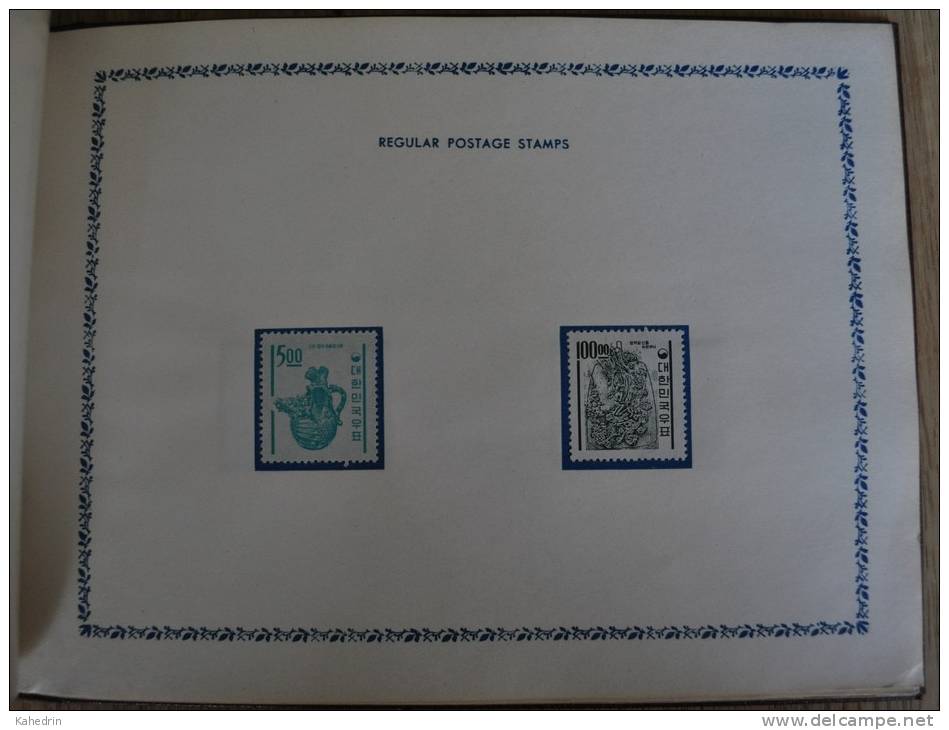 South Korea 1963 - 1964, Postage Stams from Ministry of Communications (XVe Congress in Vienna), Cat.value: 1330 Euro