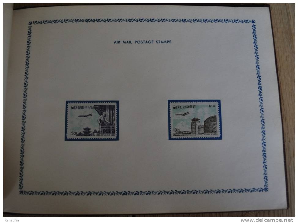 South Korea 1963 - 1964, Postage Stams from Ministry of Communications (XVe Congress in Vienna), Cat.value: 1330 Euro