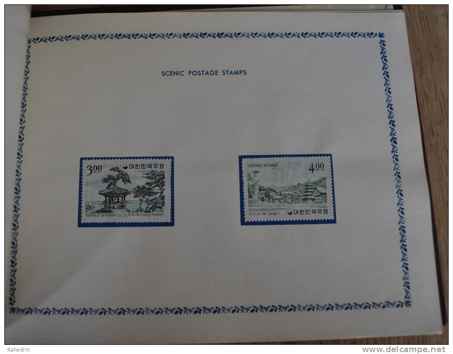 South Korea 1963 - 1964, Postage Stams from Ministry of Communications (XVe Congress in Vienna), Cat.value: 1330 Euro