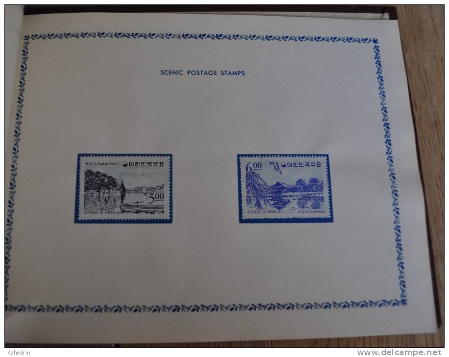 South Korea 1963 - 1964, Postage Stams from Ministry of Communications (XVe Congress in Vienna), Cat.value: 1330 Euro