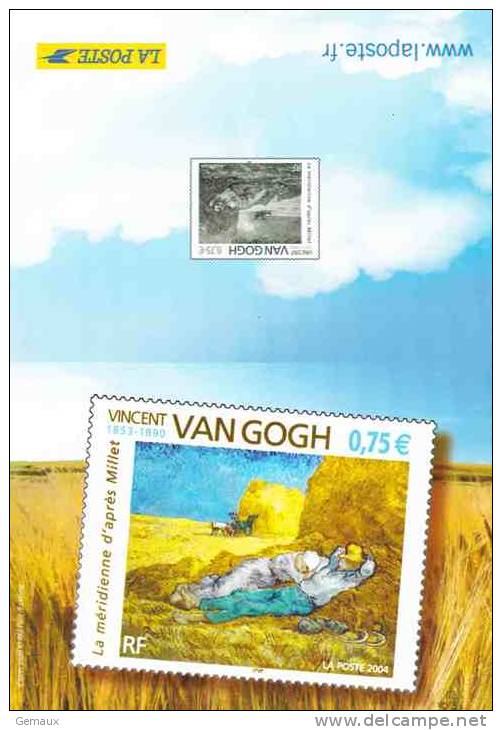 Van Gogh / Au Dos: Liste Des émissions Du 2ème Semestre 2004 - Autres - Europe