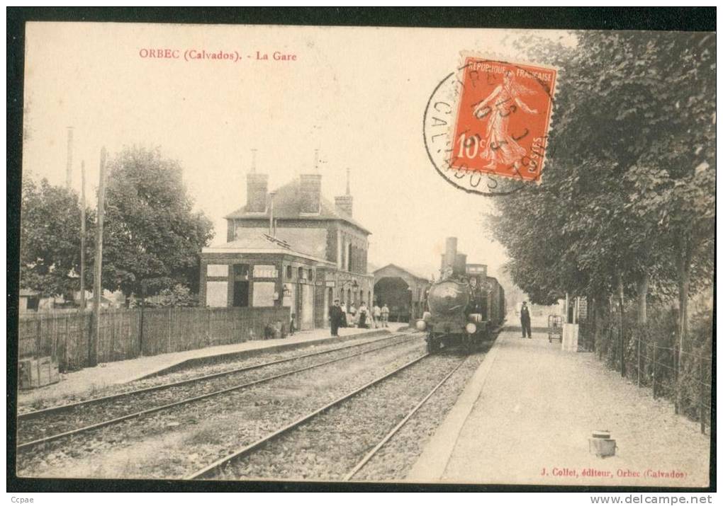 La Gare  (train) - Orbec