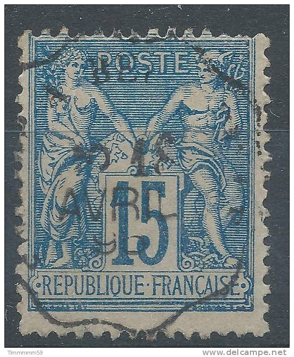 Lot N°21732  N°90, Oblit Cachet à Date Des Ambulants A Déchiffrer - 1898-1900 Sage (Tipo III)