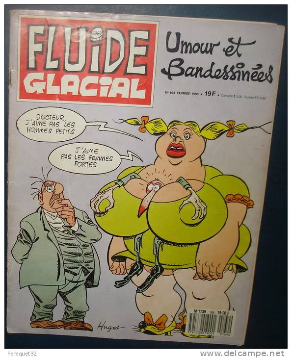 FLUIDE GLACIAL.N°164.Fevrier 1990 - Fluide Glacial