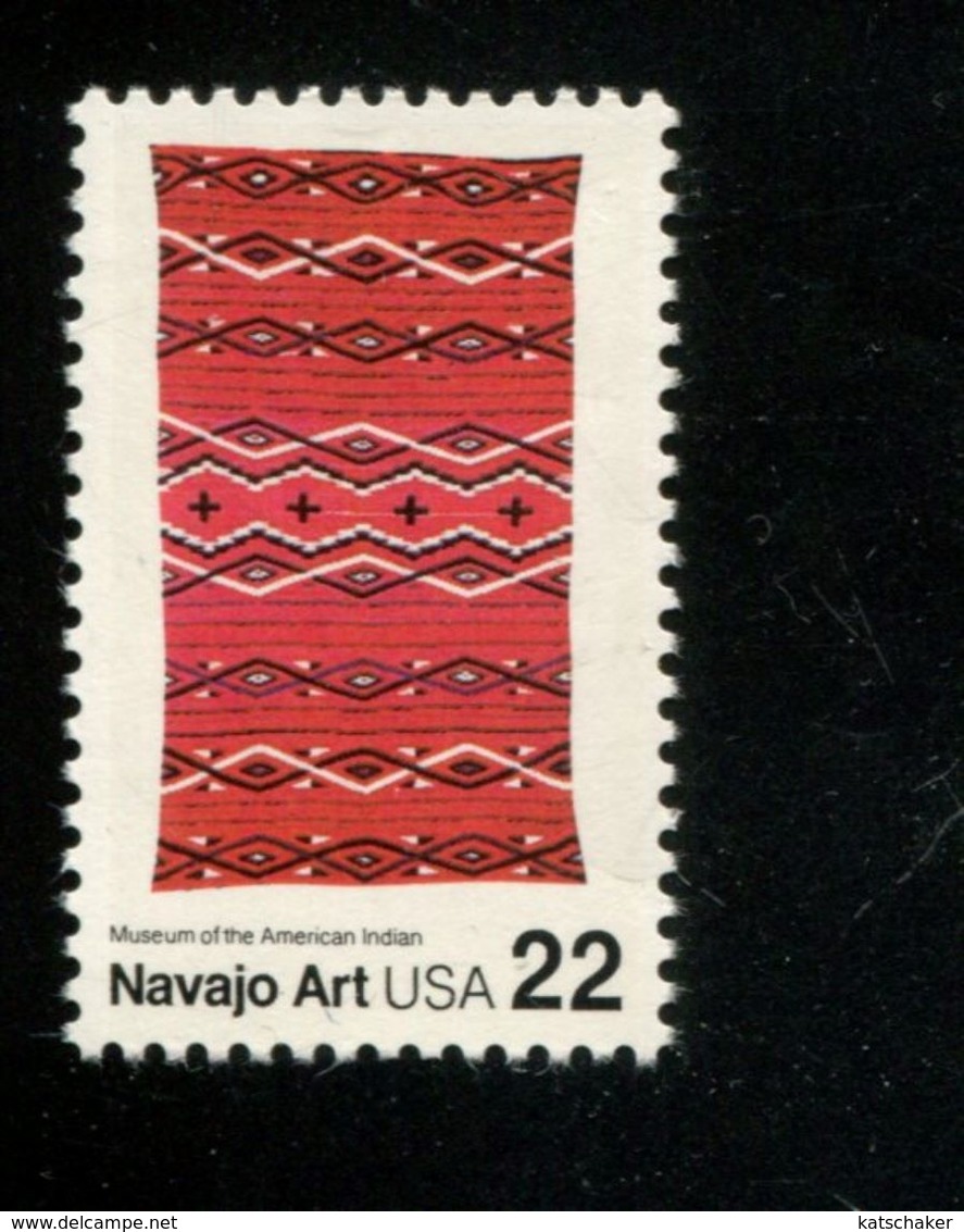 205196918 USA 1986 ** MNH SCOTT 2235 Navajo Art - Nuovi