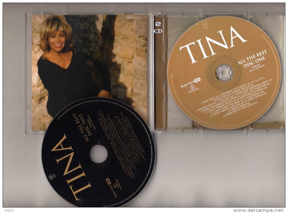 TINA TURNER   ALBUM " ALL THE BEST  "  33 CLASSIC HITS ON DOUBLE CD - Soul - R&B