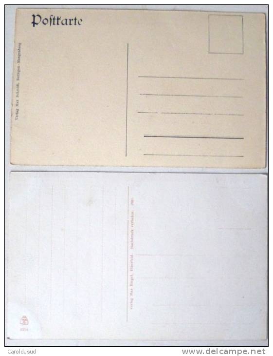 CPA Lot 3x Kaiser Wilhelm Brucke Bei Mungsten 1X Avec Train Pont Voyagé 1906 TIMBRE CACHET REMSCHEID  + BRUCKENBERG - Remscheid