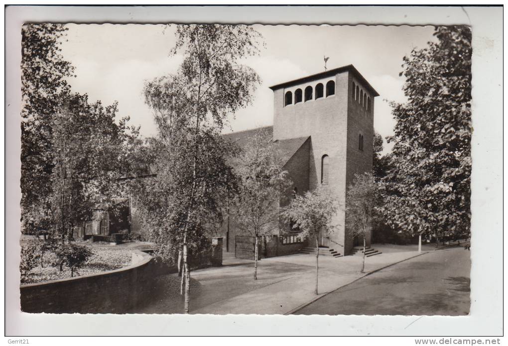 4130 MOERS - MEERBECK, Kath. Kirche 1964 - Moers