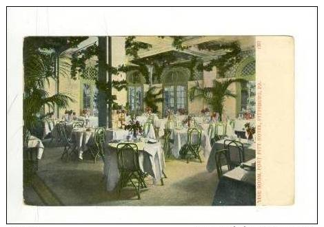 Fort Pitt Hotel,Vine Room,Pittsburg,Pennsylvan Ia,1907 - Pittsburgh